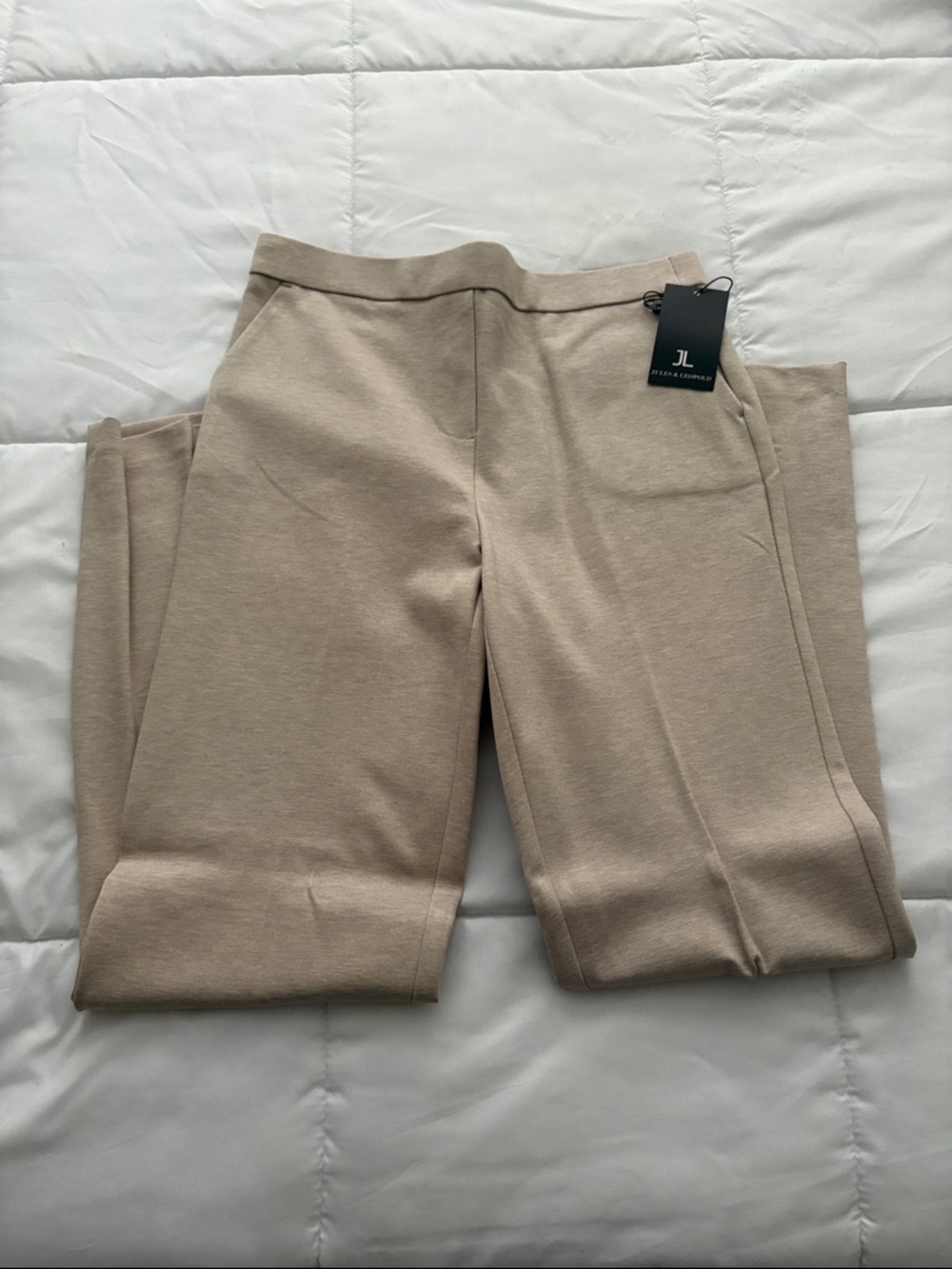 Beige Women’s Stretch Dress Pants